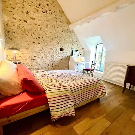 Bed & Breakfast Perche Queen's Bedroom In Maisonnomadechic Cour-Maugis-sur-Huisne